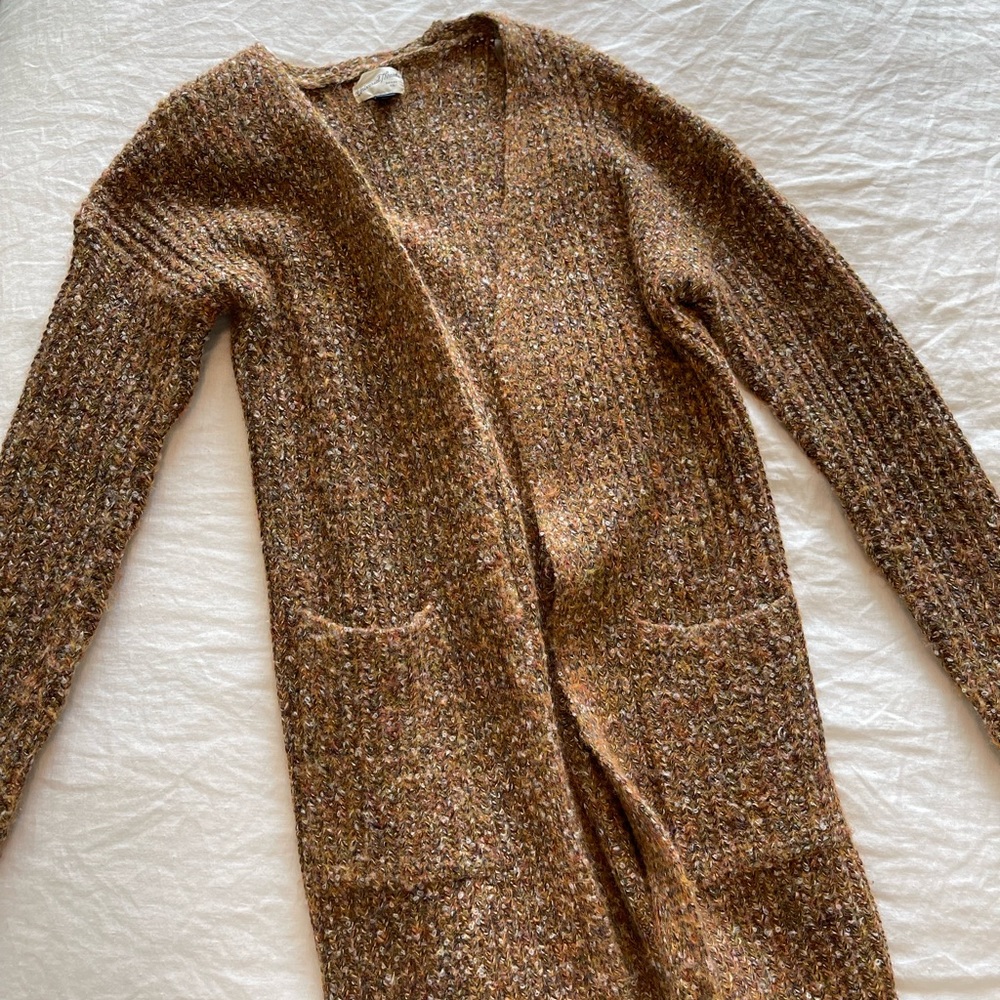 Wool cardigan